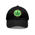 pH cross-hair hat with Leather Patch (Round)