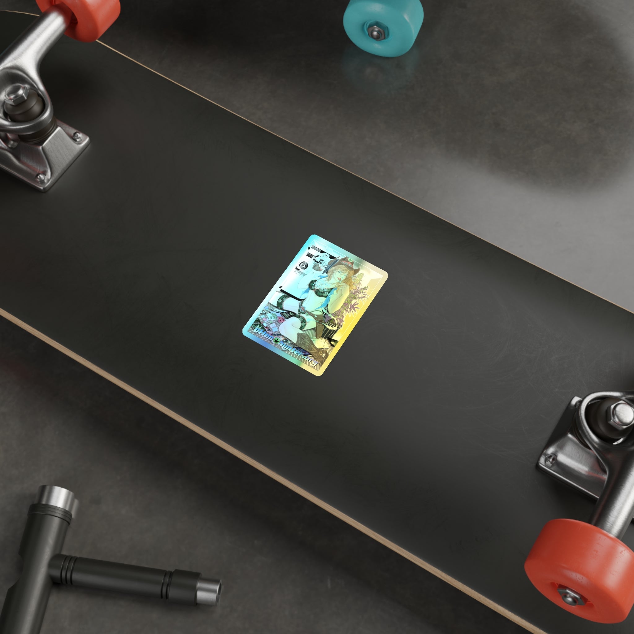 pH Art Holographic Die-cut Stickers "2022 Art Contest Winner"