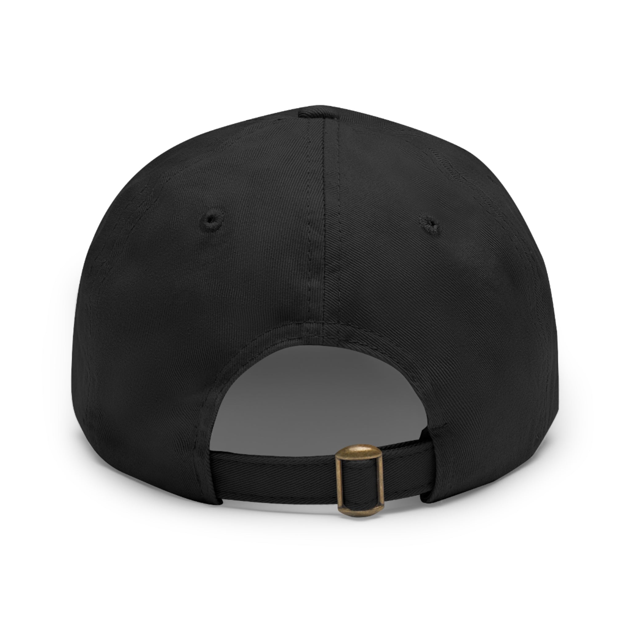 pH cross-hair hat with Leather Patch (Round)