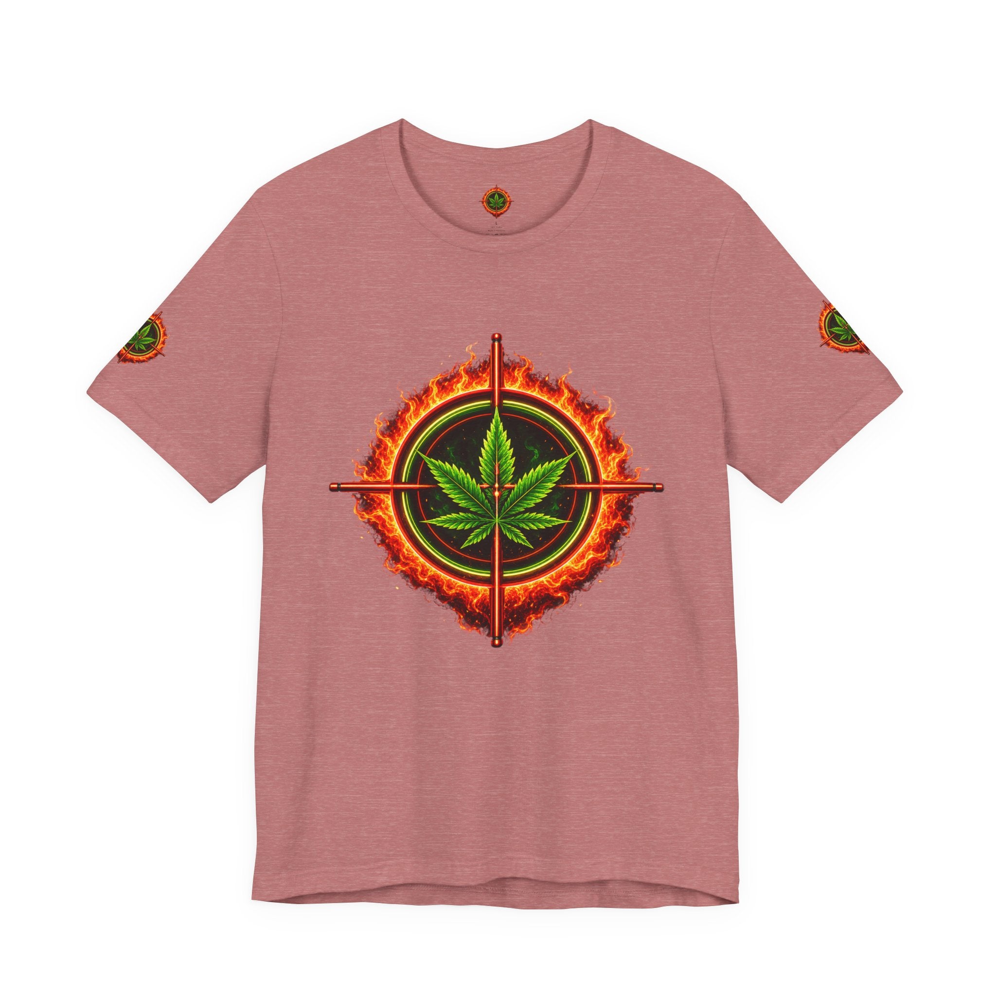 pH "Fire!"  Short Sleeve Tee - Sleeve Logo