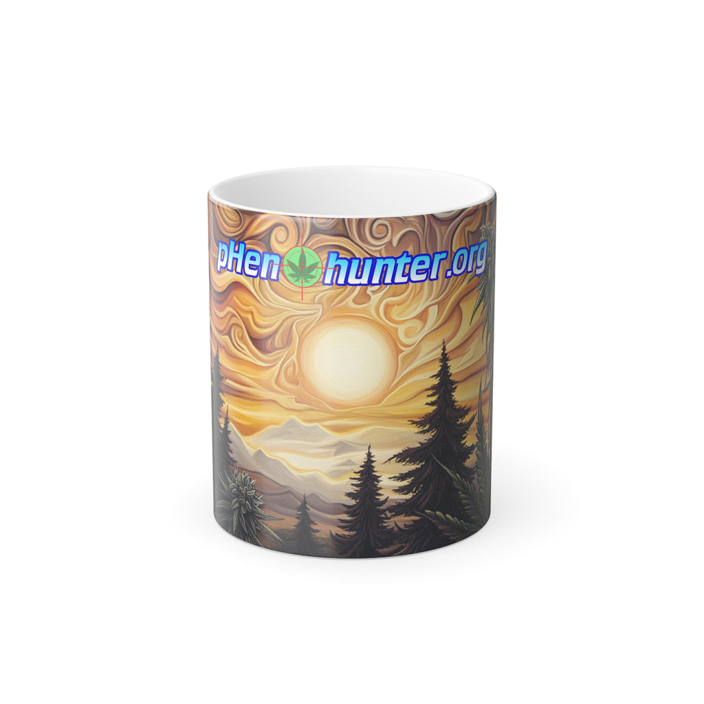 Color Morphing Mug  — Psychedelic Sunset (11oz)