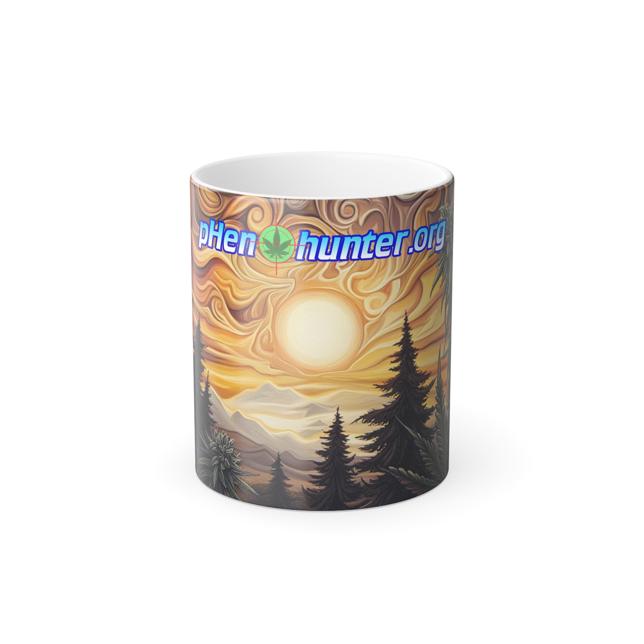 Color Morphing Mug  — Psychedelic Sunset (11oz)