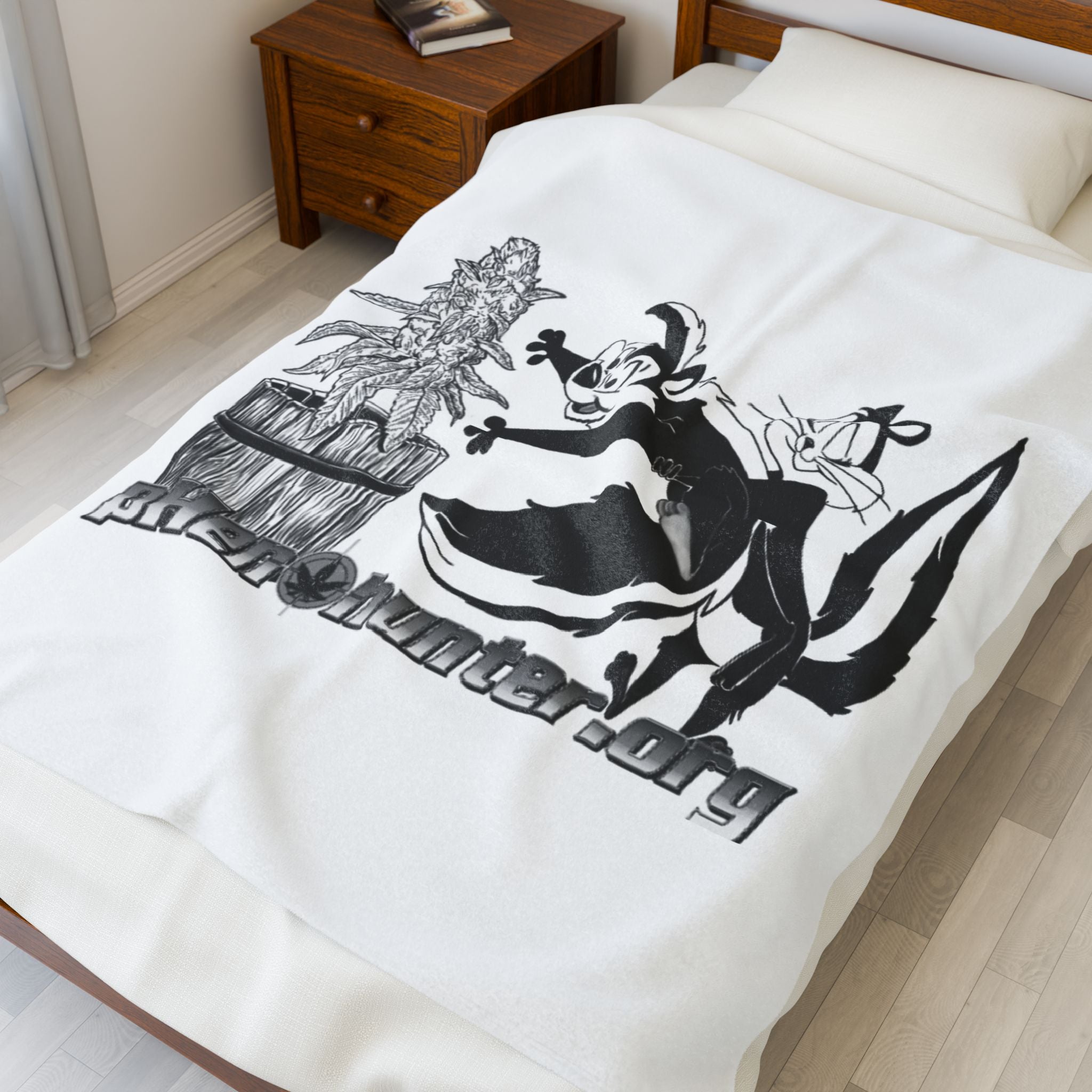 pH Skunk Plush Blanket