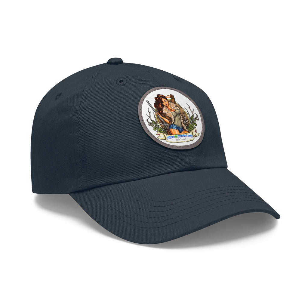 pH Let's Hunt hat with Leather Patch (Round)