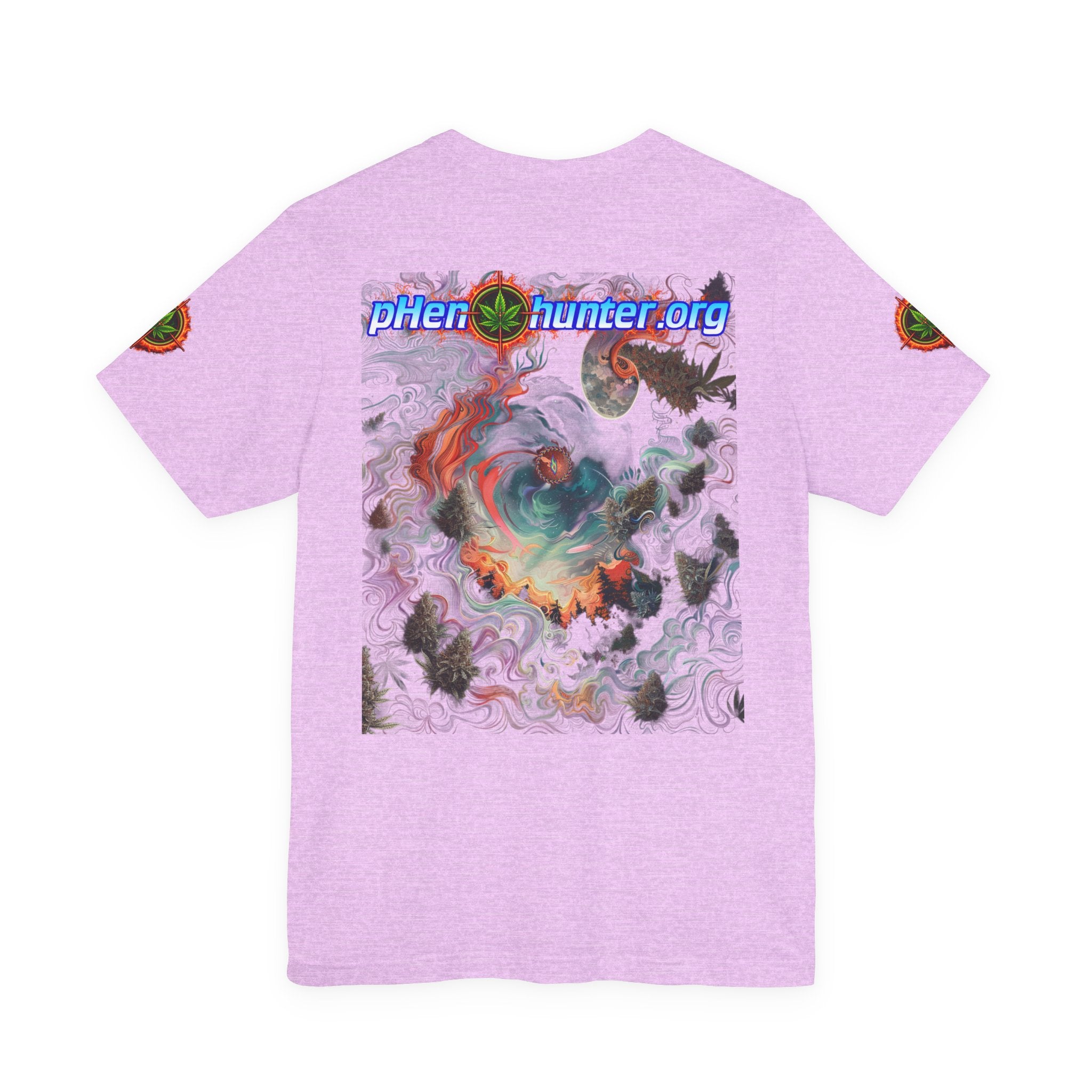 pH "Fire!"  Short Sleeve Tee - Sleeve Logo
