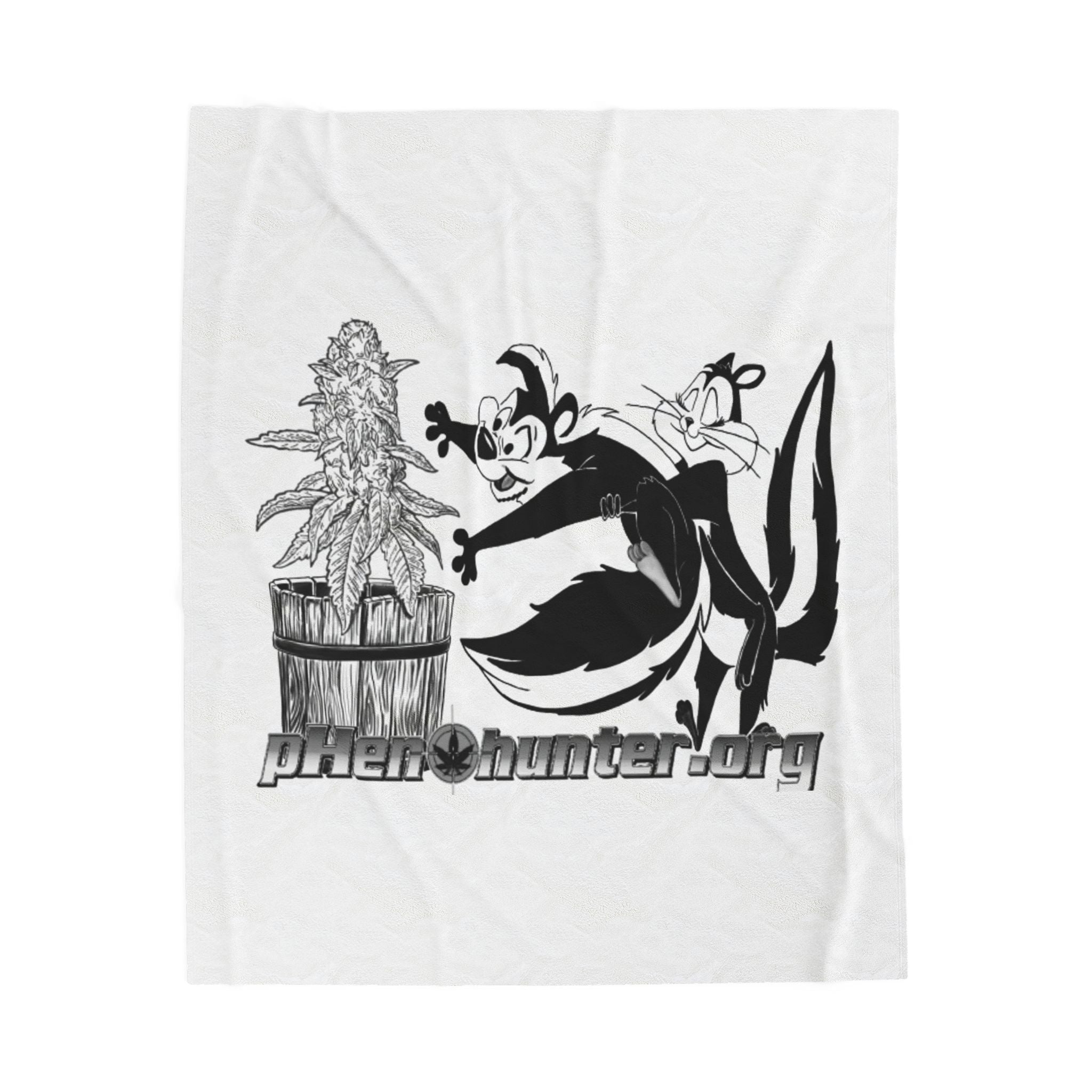 pH Skunk Plush Blanket
