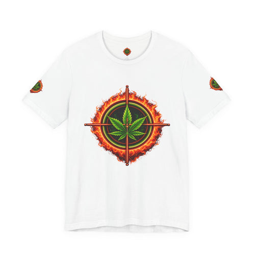 pH "Fire!"  Short Sleeve Tee - Sleeve Logo
