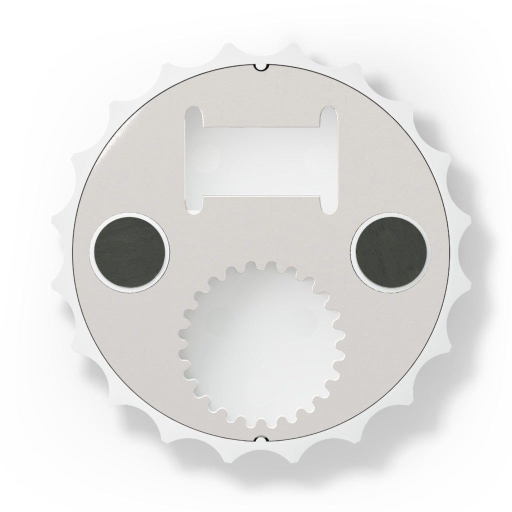 pH Magnetic Bottle Opener "We %$#(&* LOVE flowers"