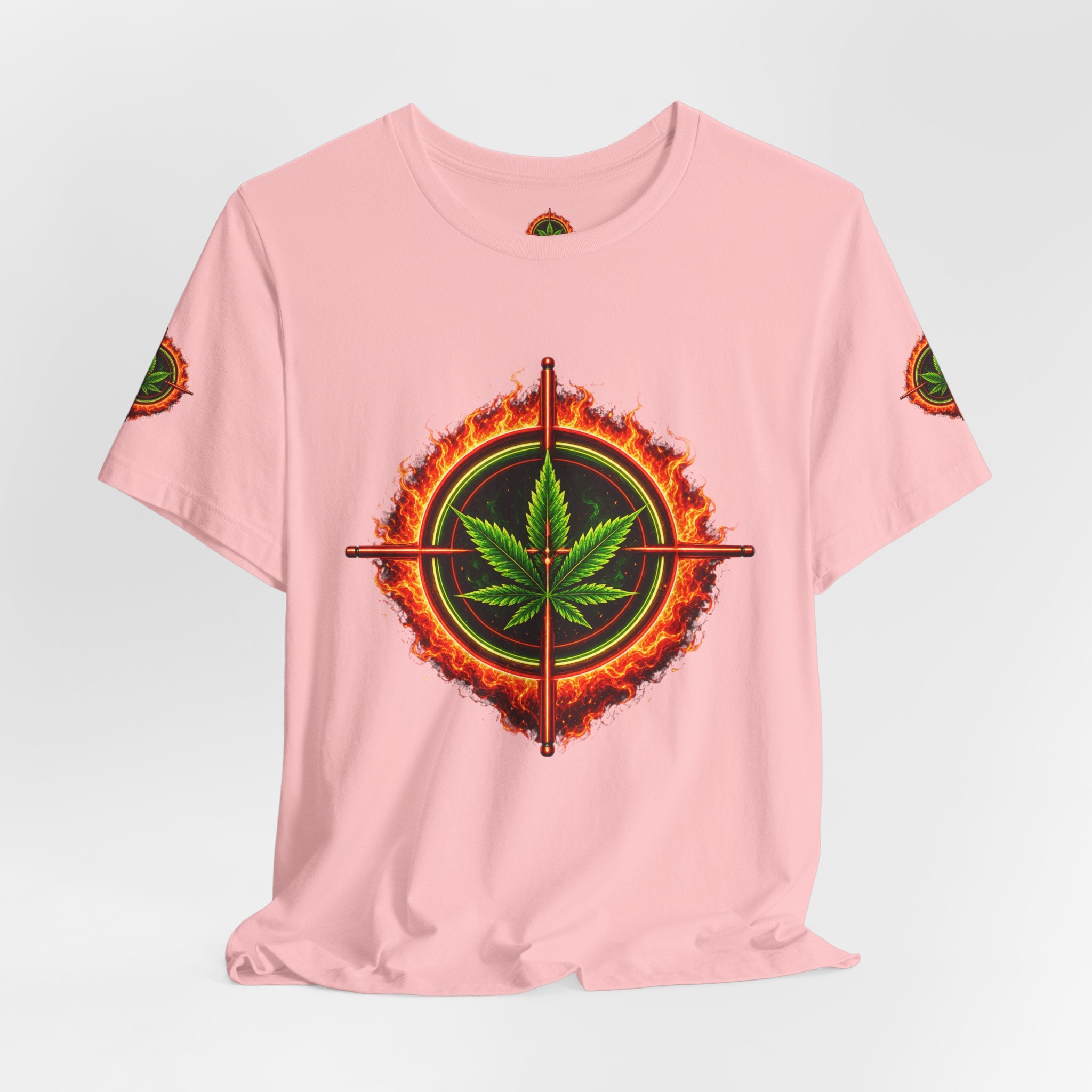pH "Fire!"  Short Sleeve Tee - Sleeve Logo