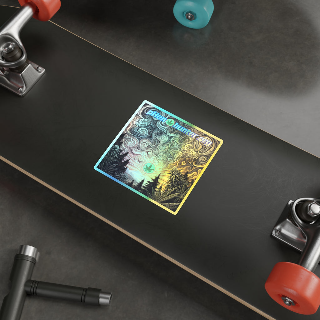 pH Die-Cut Sticker — Psychedelic Sunset