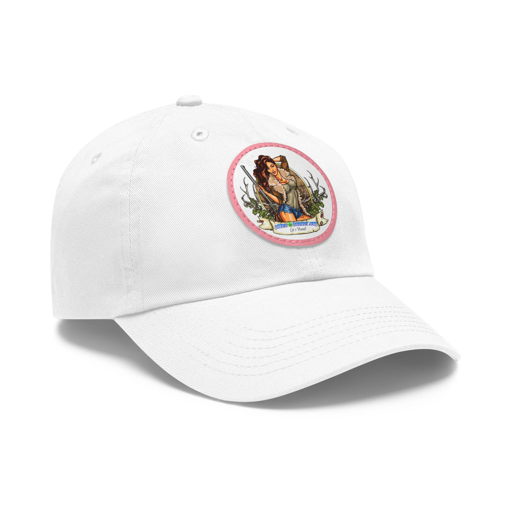 pH Let's Hunt hat with Leather Patch (Round)