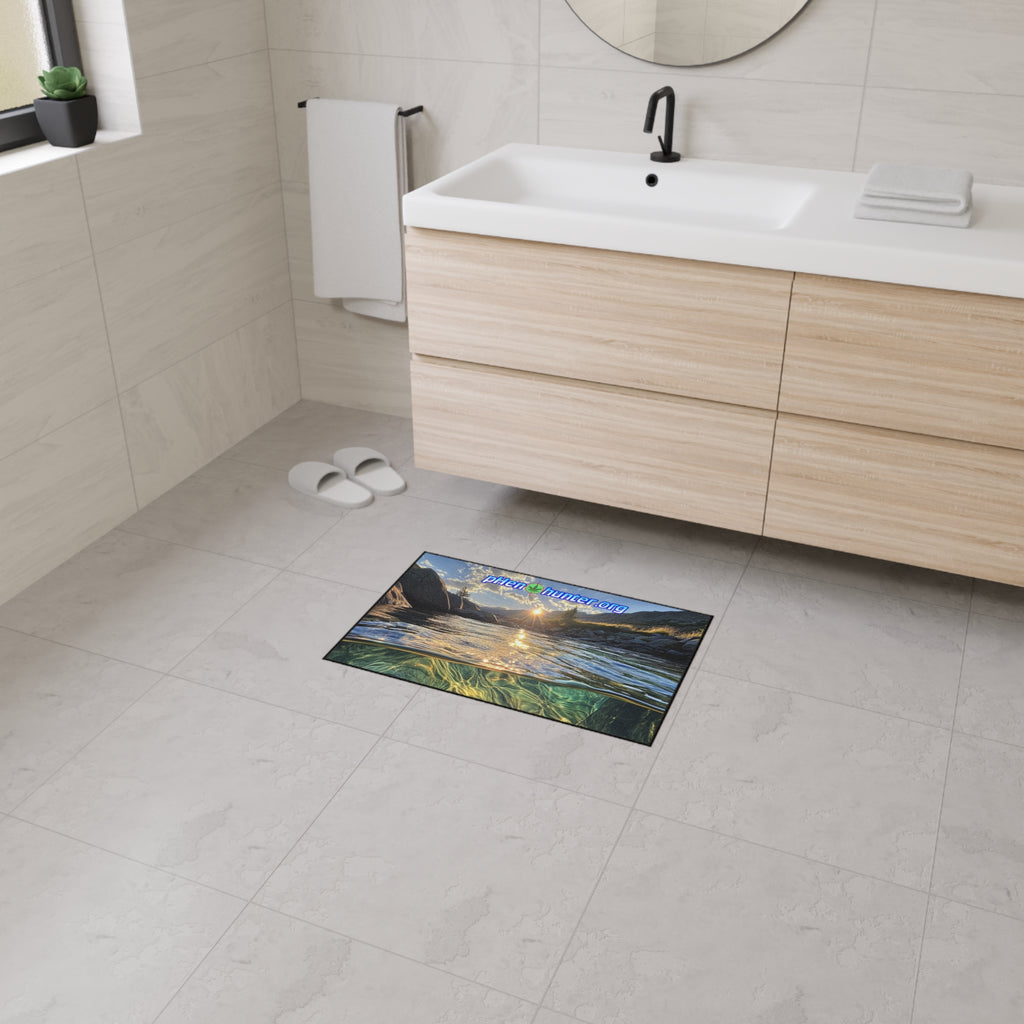 ph Scenic River Sunset - Duty Floor Mat
