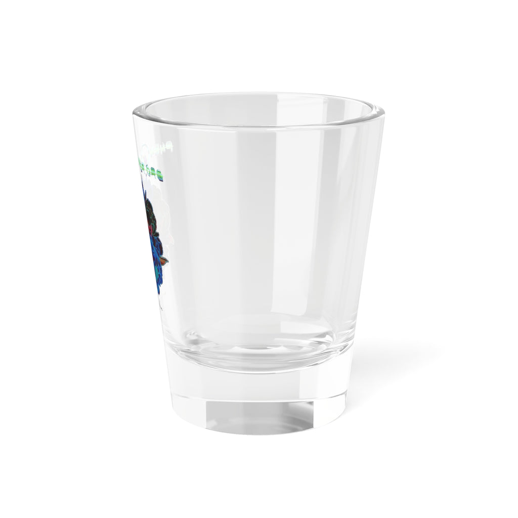 pH We love flowers Shot Glass, 1.5oz