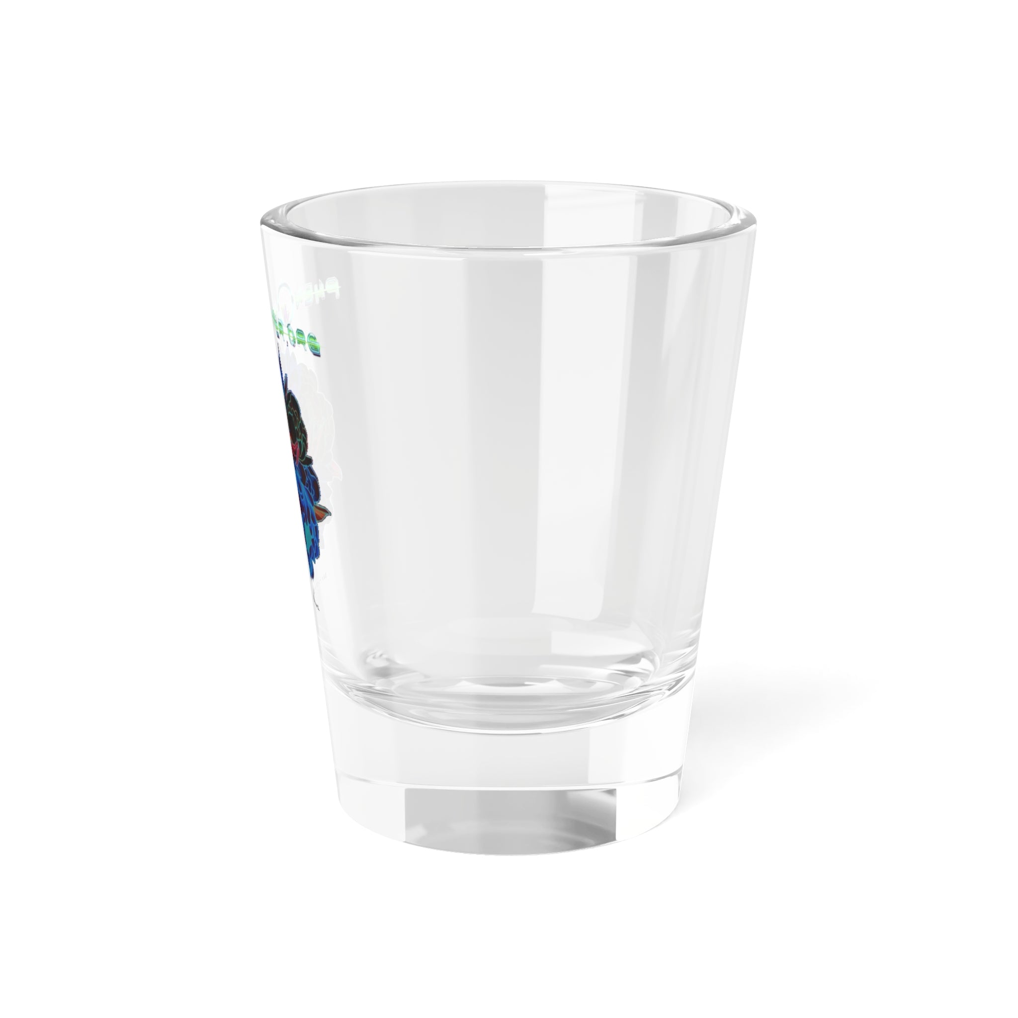 pH We love flowers Shot Glass, 1.5oz