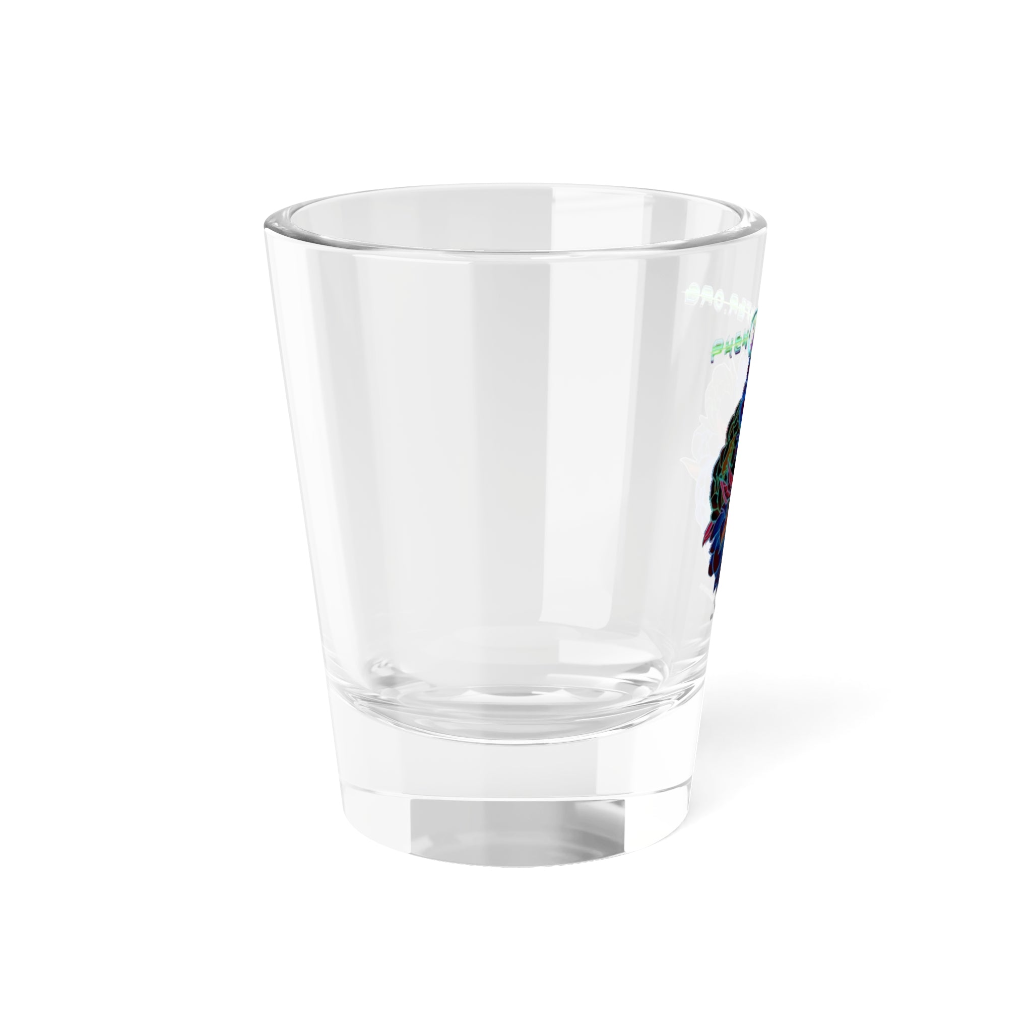 pH We love flowers Shot Glass, 1.5oz