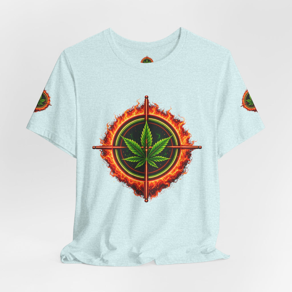 pH "Fire!"  Short Sleeve Tee - Sleeve Logo