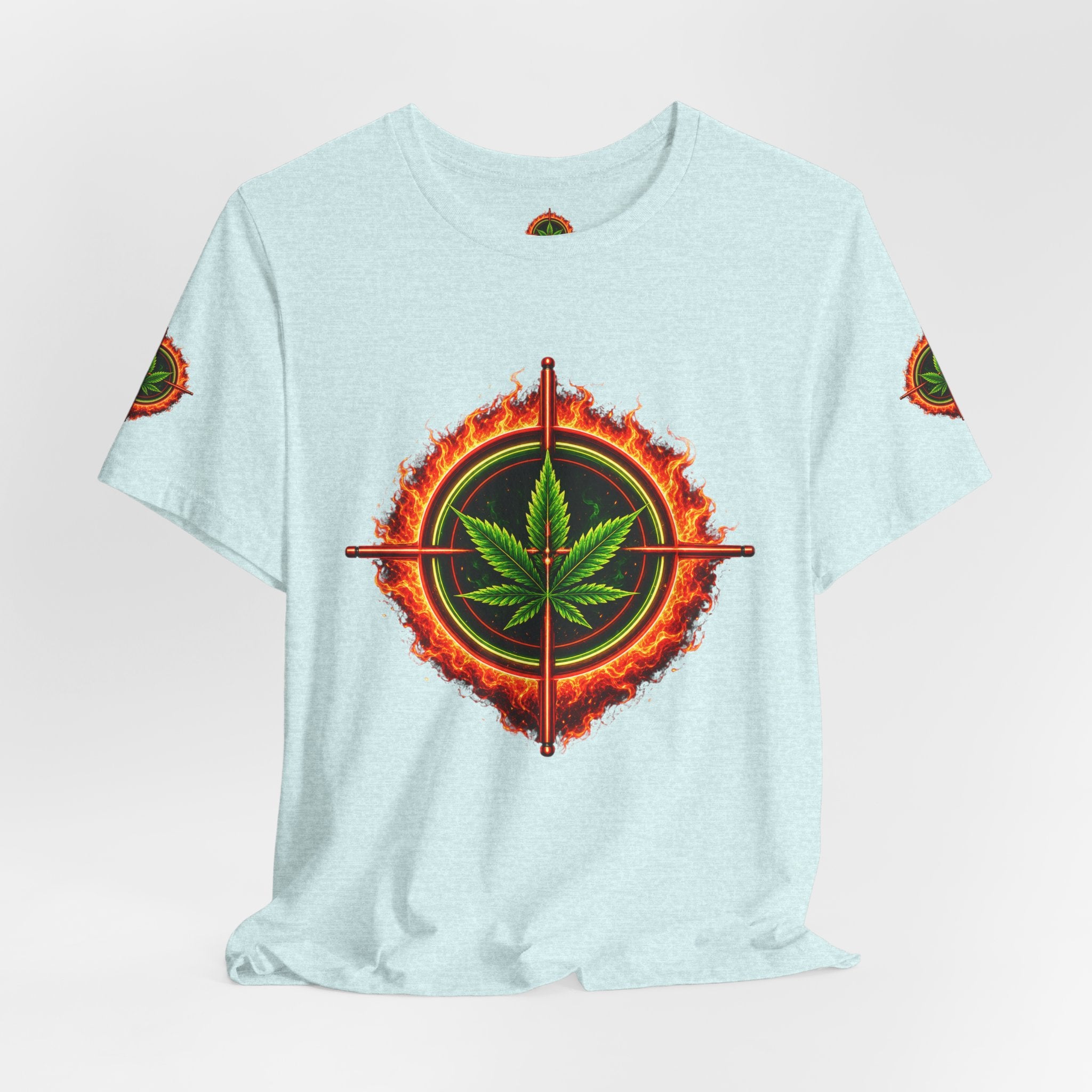pH "Fire!"  Short Sleeve Tee - Sleeve Logo