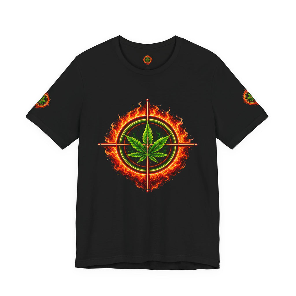 pH "Fire!"  Short Sleeve Tee - Sleeve Logo