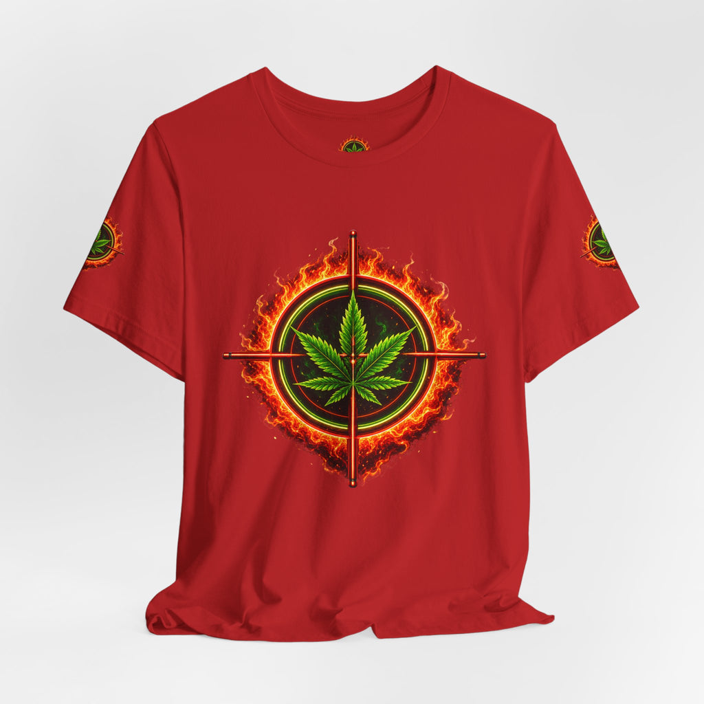 pH "Fire!"  Short Sleeve Tee - Sleeve Logo