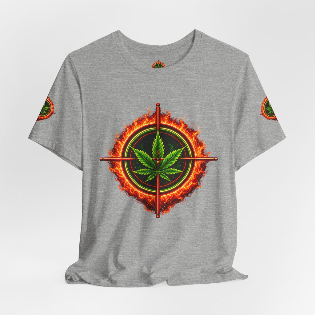 pH "Fire!"  Short Sleeve Tee - Sleeve Logo