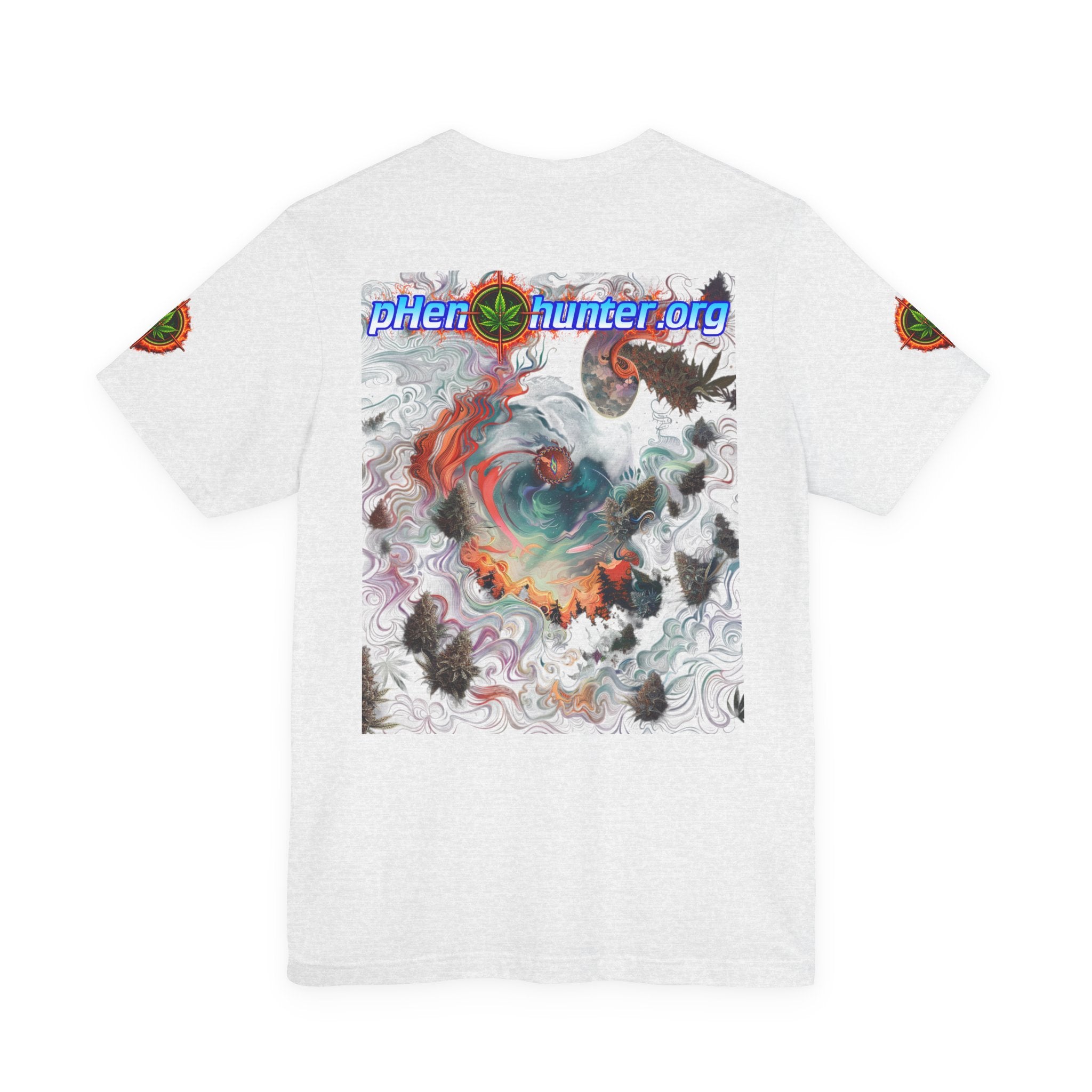 pH "Fire!"  Short Sleeve Tee - Sleeve Logo