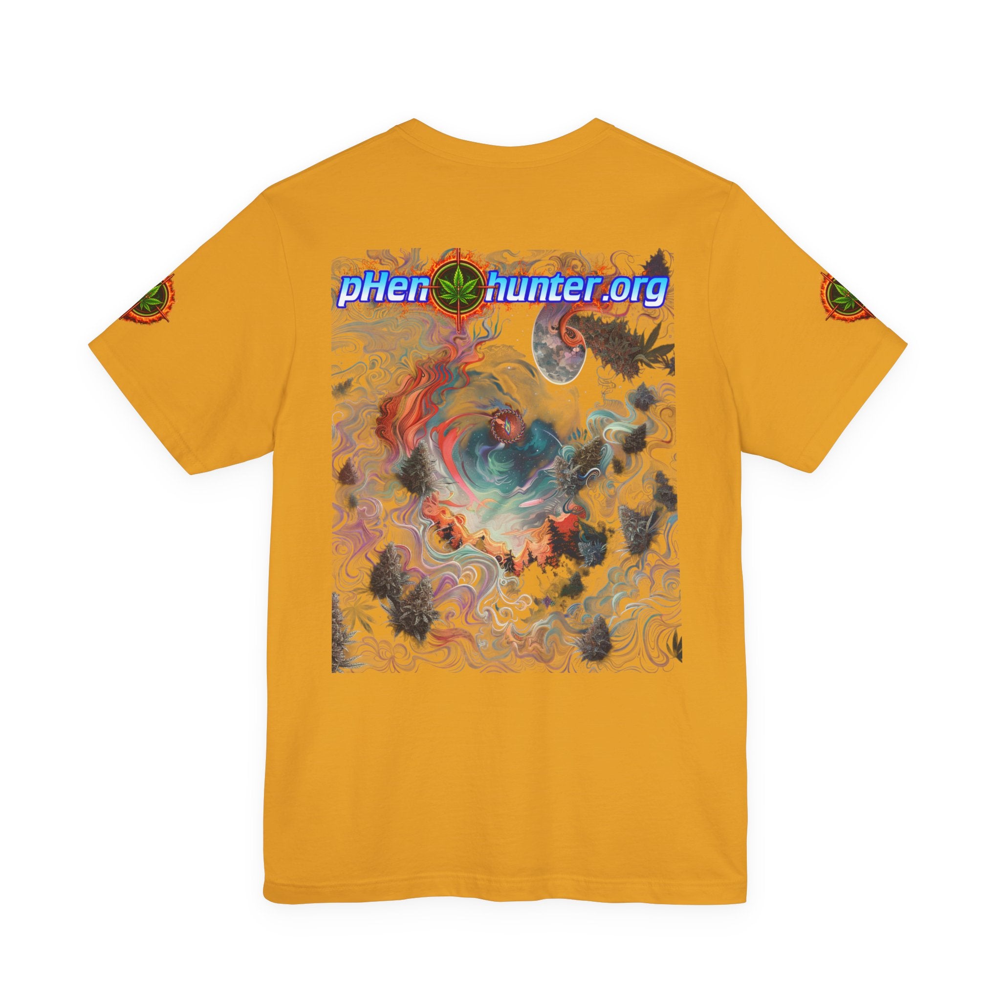 pH "Fire!"  Short Sleeve Tee - Sleeve Logo