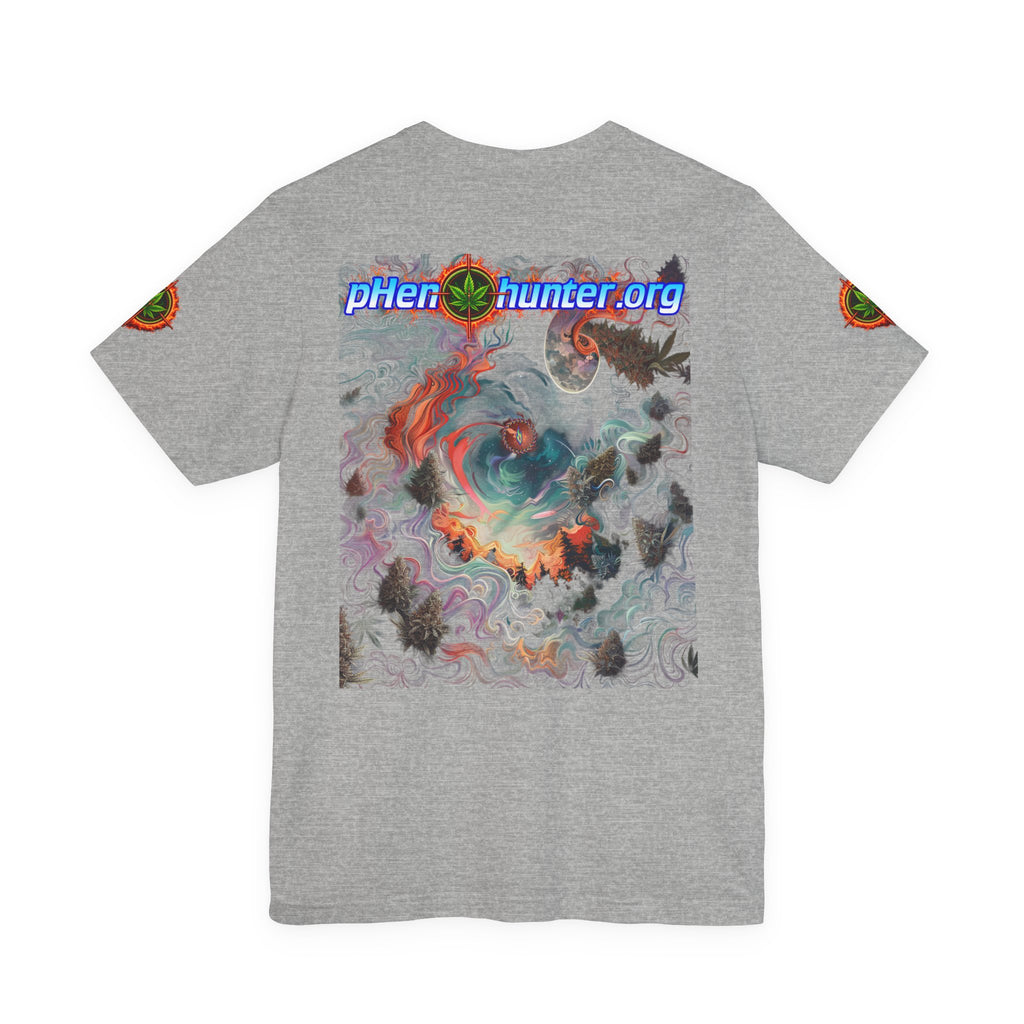 pH "Fire!"  Short Sleeve Tee - Sleeve Logo