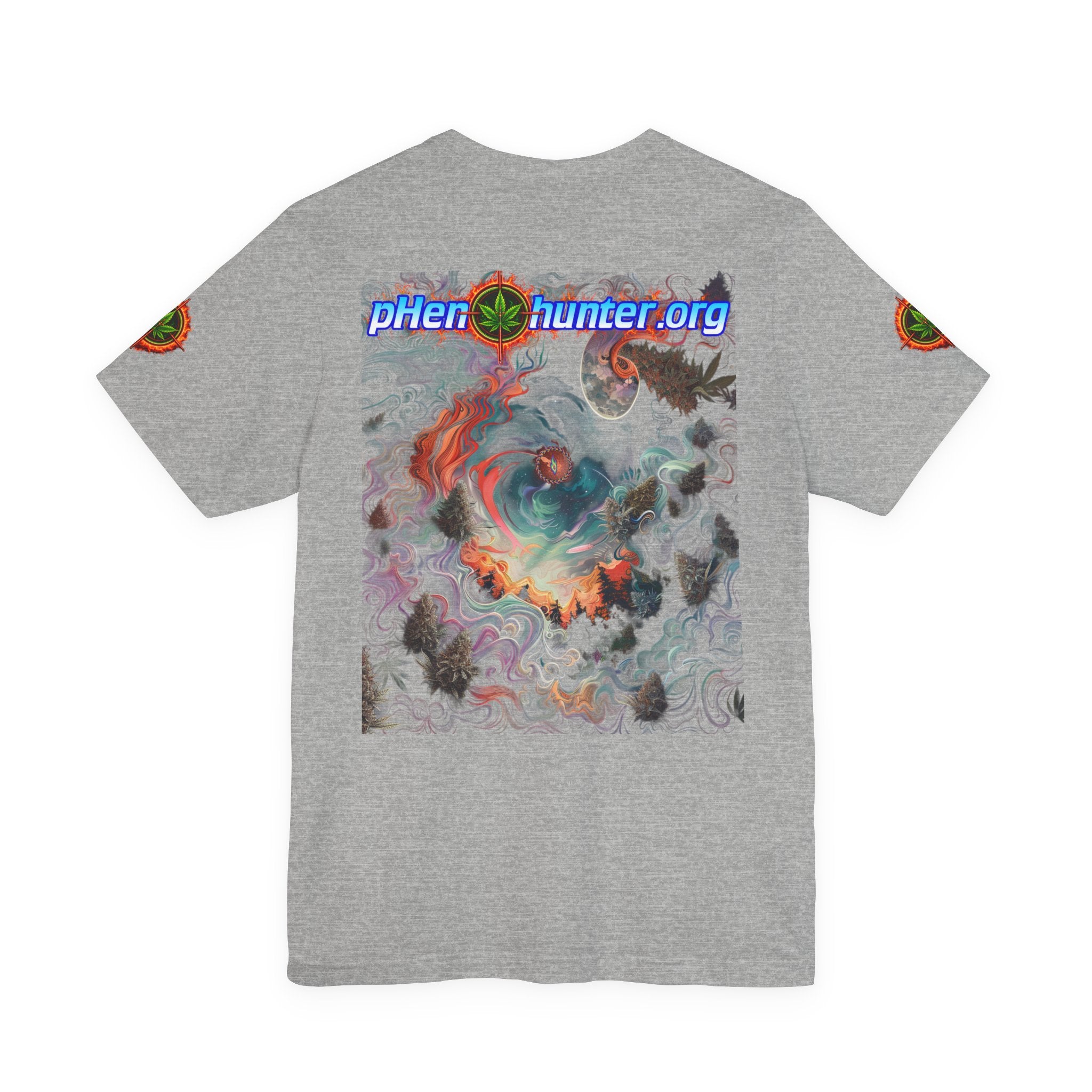 pH "Fire!"  Short Sleeve Tee - Sleeve Logo
