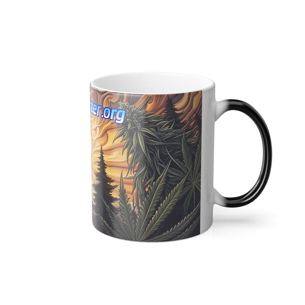 Color Morphing Mug  — Psychedelic Sunset (11oz)