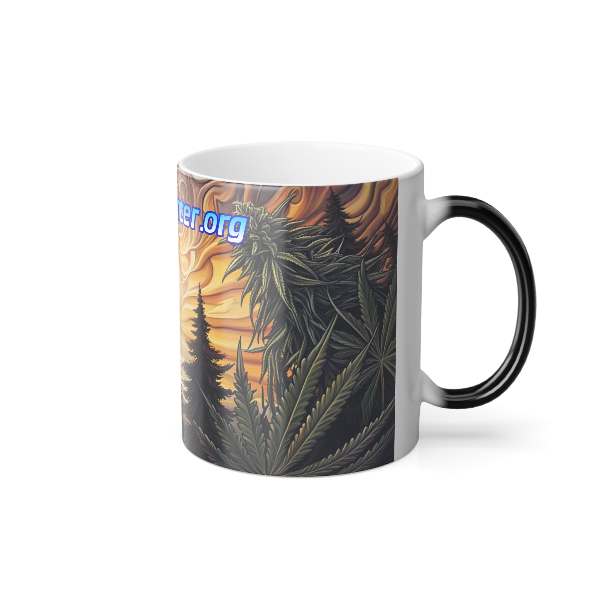 Color Morphing Mug  — Psychedelic Sunset (11oz)