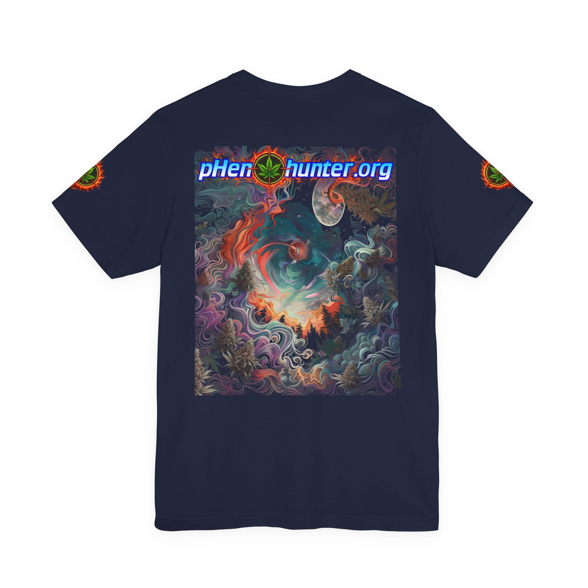 pH "Fire!"  Short Sleeve Tee - Sleeve Logo