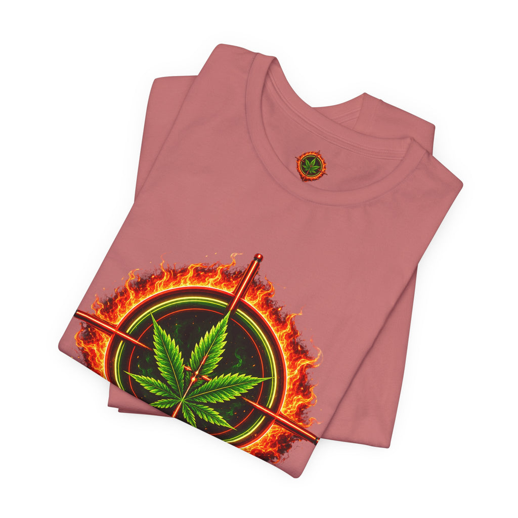 pH "Fire!"  Short Sleeve Tee - Sleeve Logo