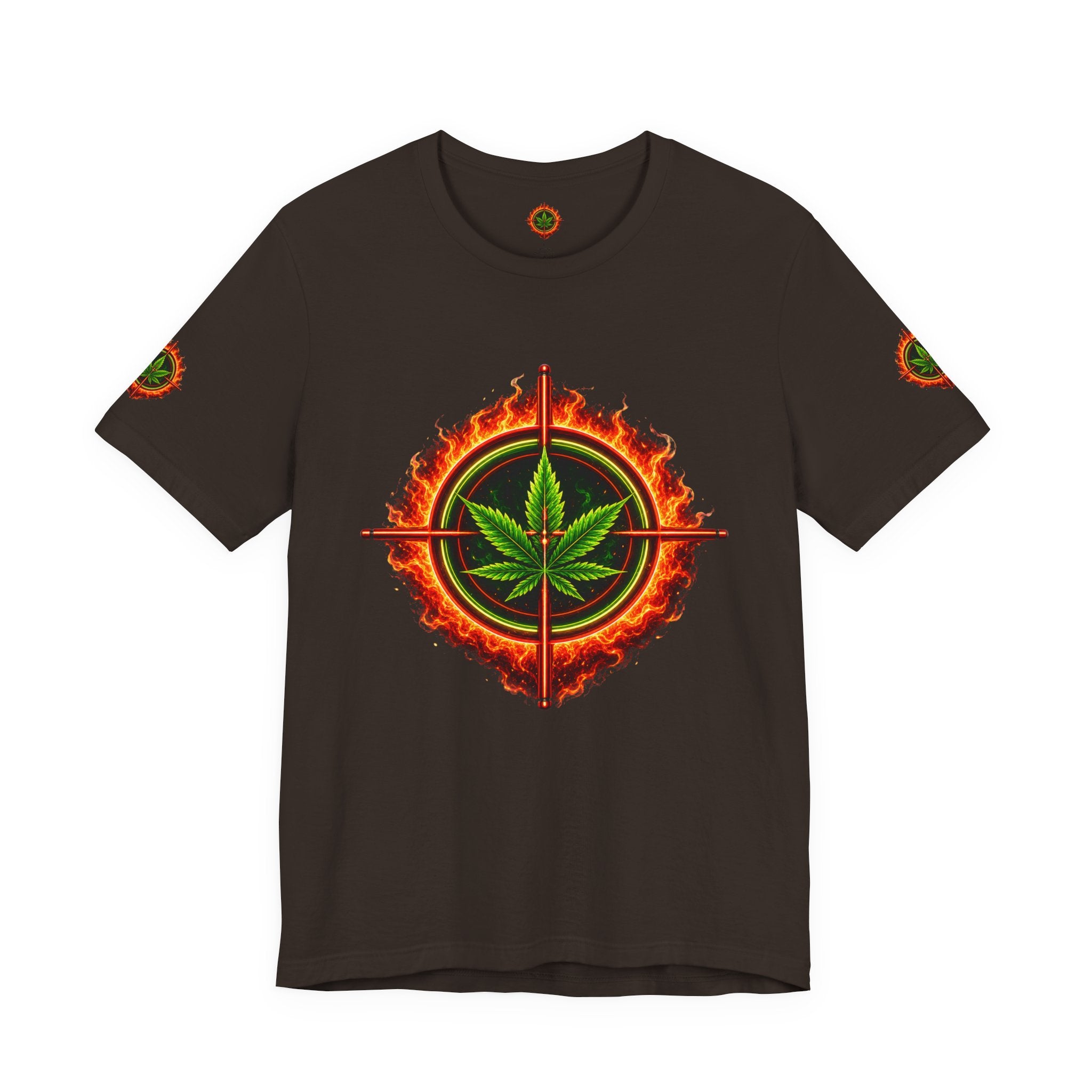 pH "Fire!"  Short Sleeve Tee - Sleeve Logo