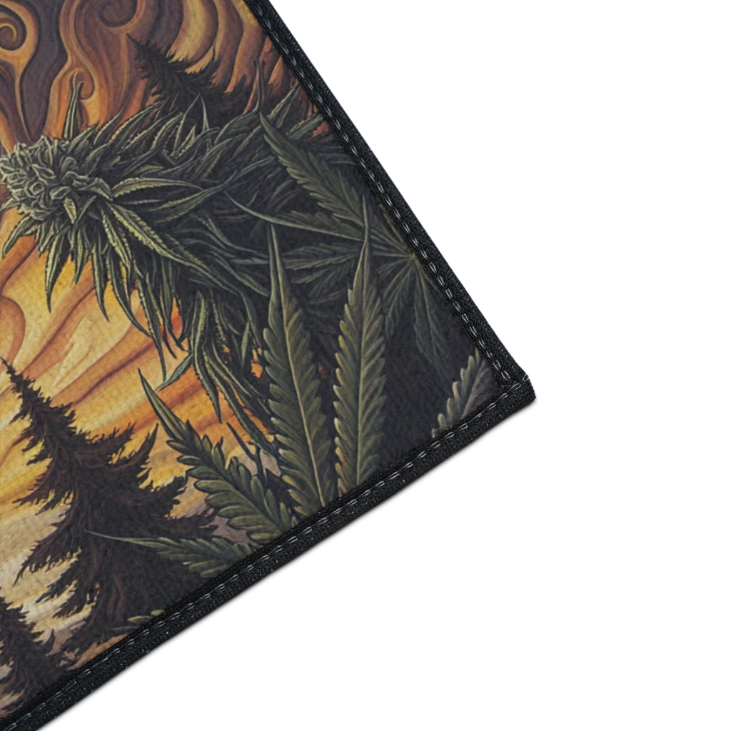 pH Psychedelic Sunset Heavy-Duty Floor Mat