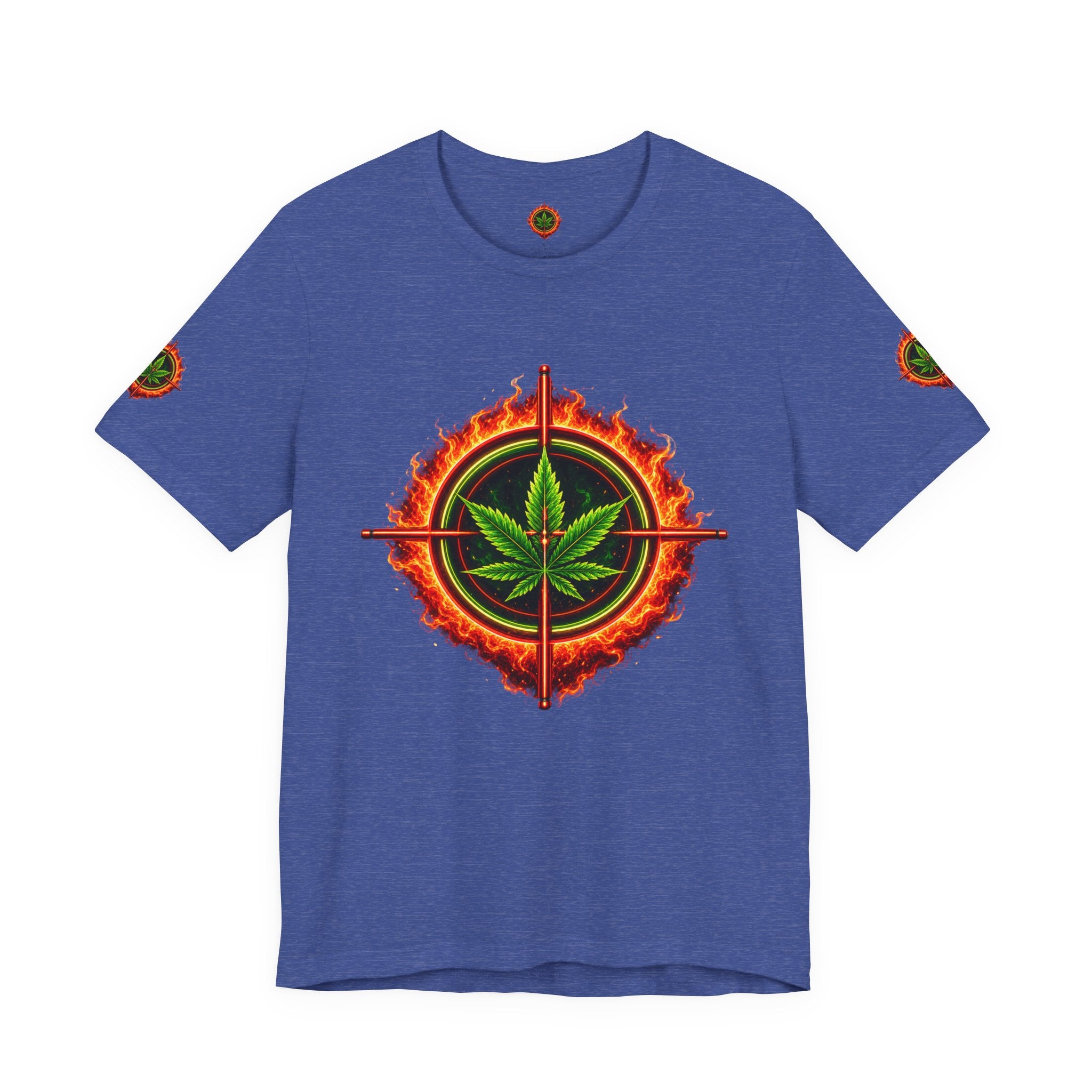 pH "Fire!"  Short Sleeve Tee - Sleeve Logo