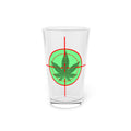 pH Cross-hairs Pint Glass, 16oz