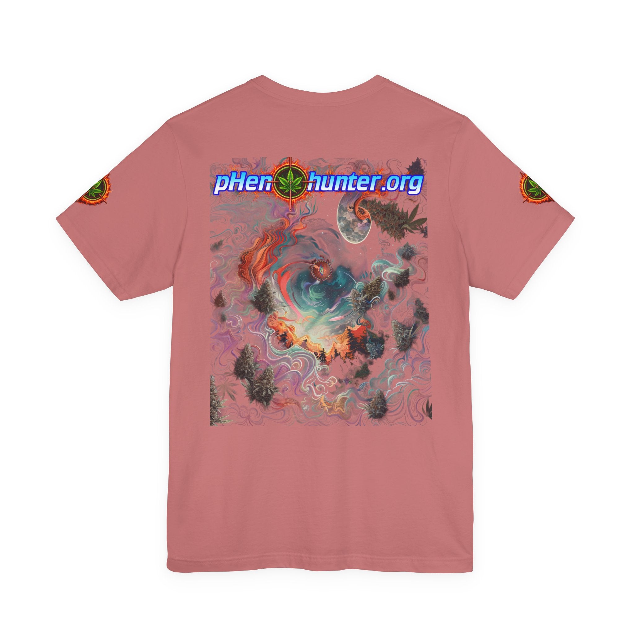 pH "Fire!"  Short Sleeve Tee - Sleeve Logo