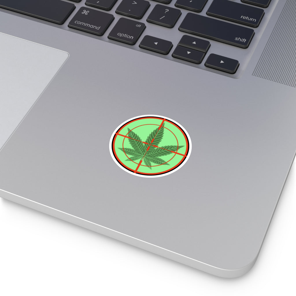 Round pH OG Crosshairs Sticker