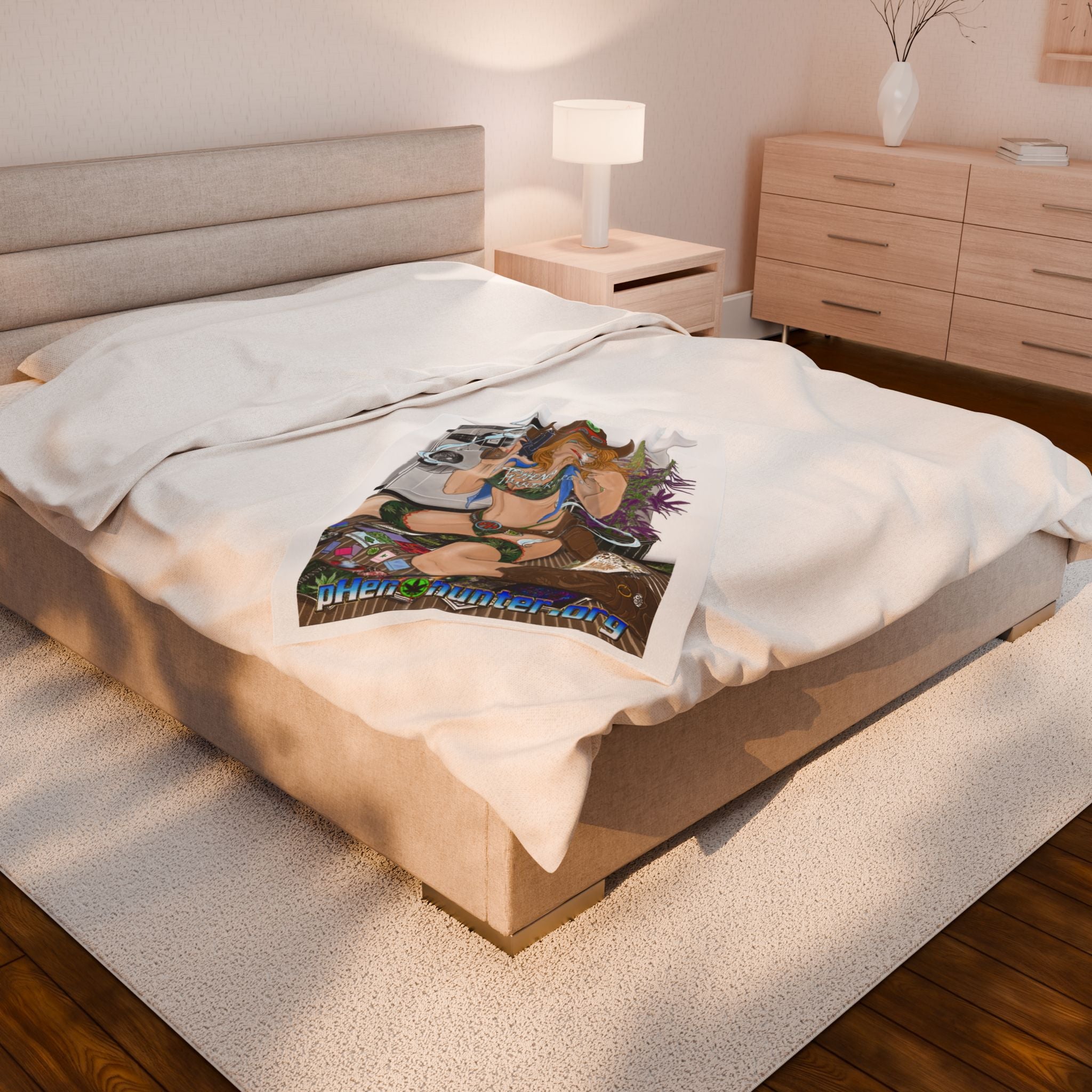 pH 2022 Art Contest Winner Plush Blanket