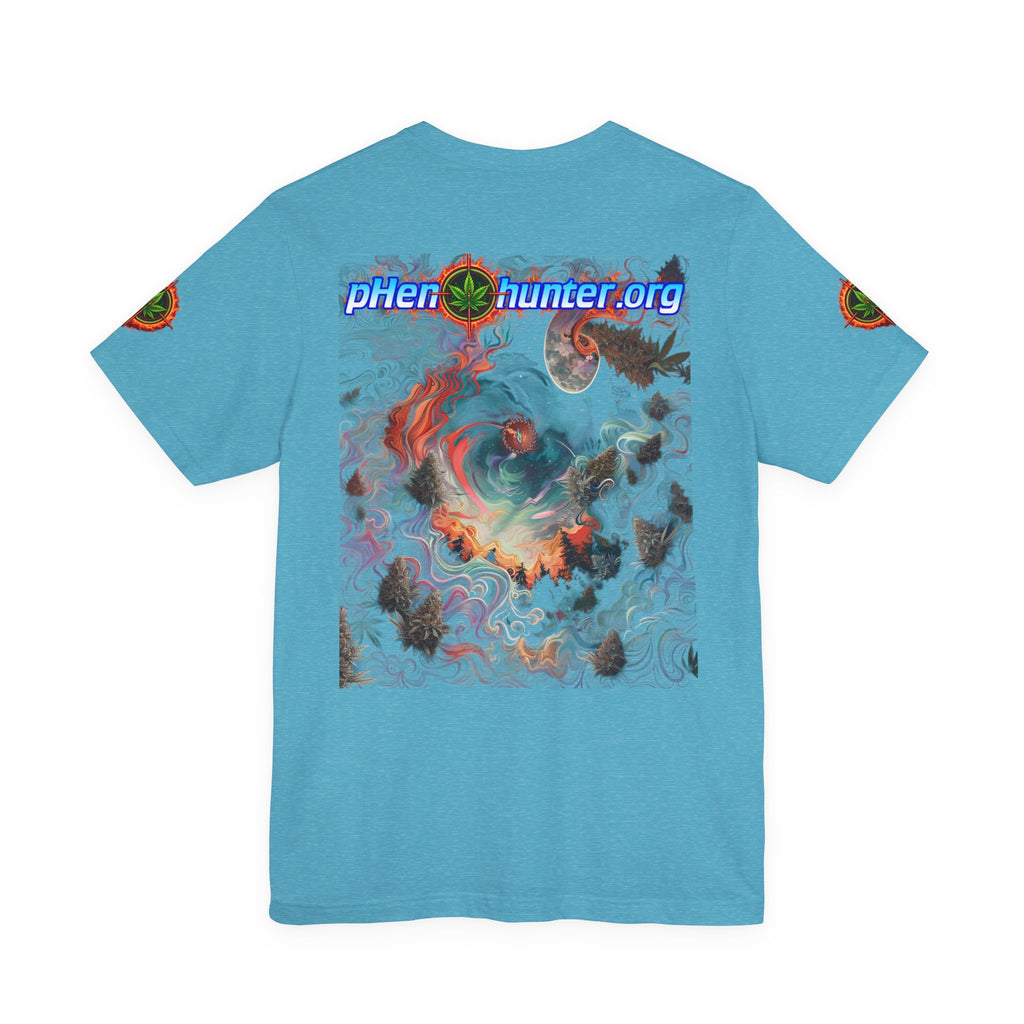 pH "Fire!"  Short Sleeve Tee - Sleeve Logo