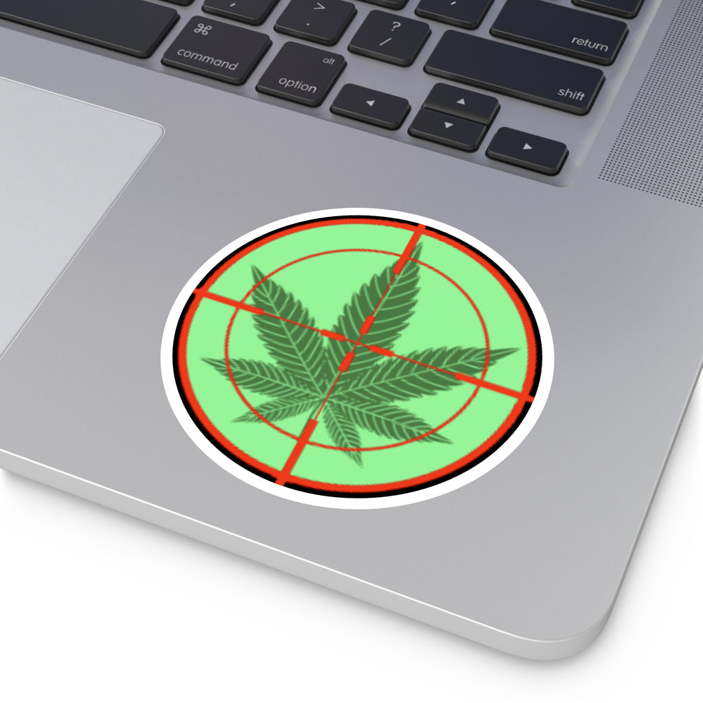 Round pH OG Crosshairs Sticker