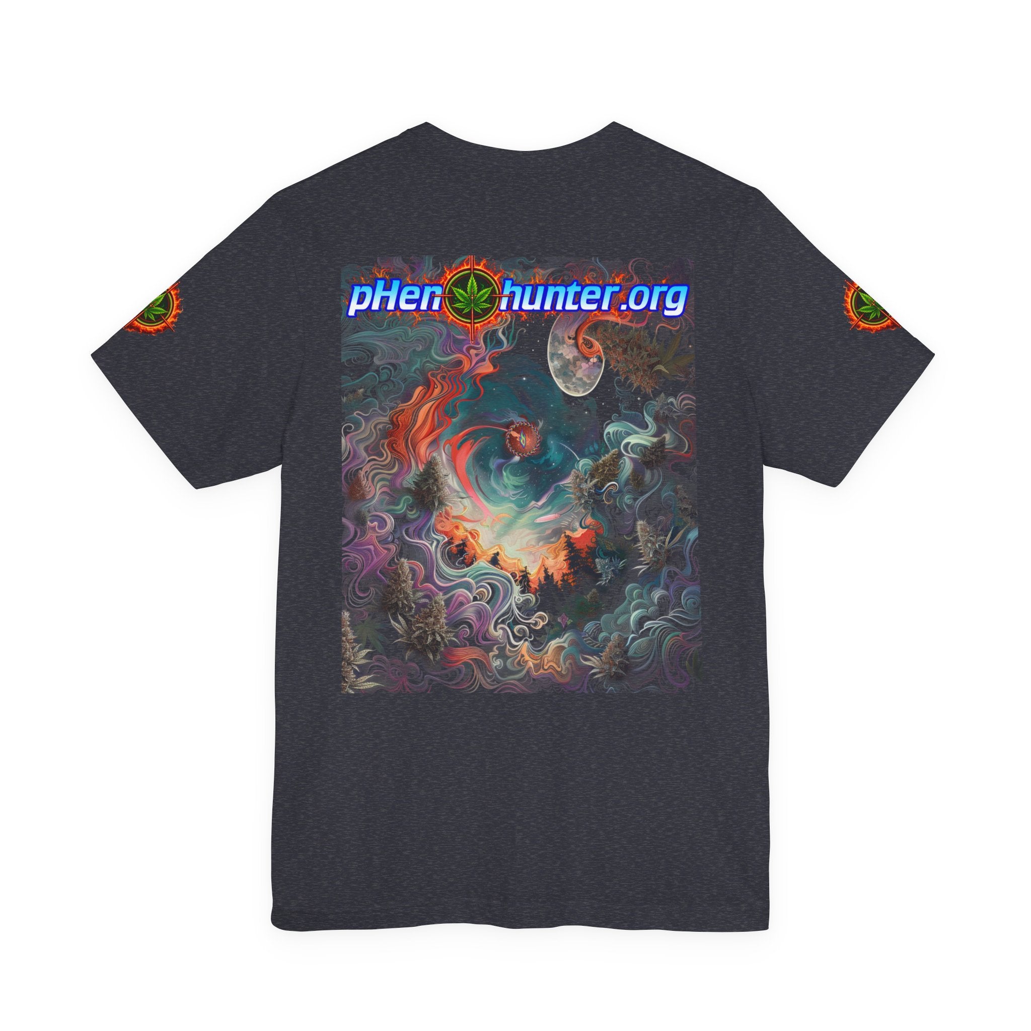 pH "Fire!"  Short Sleeve Tee - Sleeve Logo