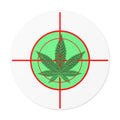 Round  pH Crosshairs Vinyl Stickers