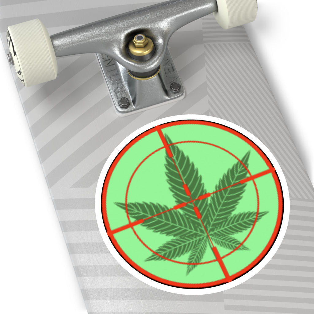 Round pH OG Crosshairs Sticker