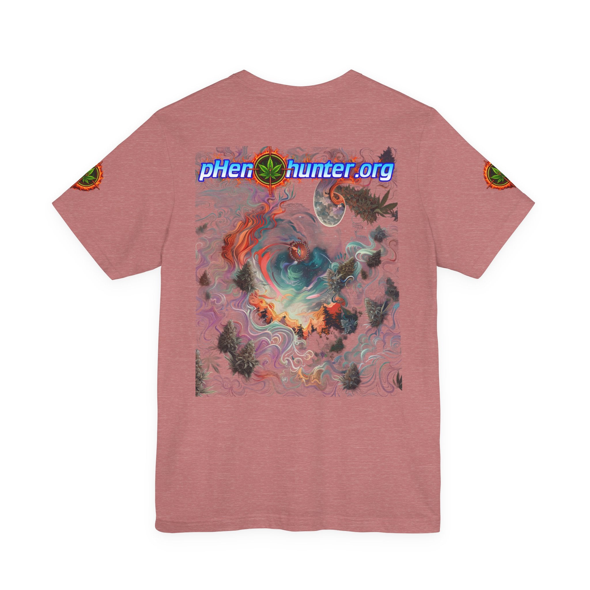 pH "Fire!"  Short Sleeve Tee - Sleeve Logo