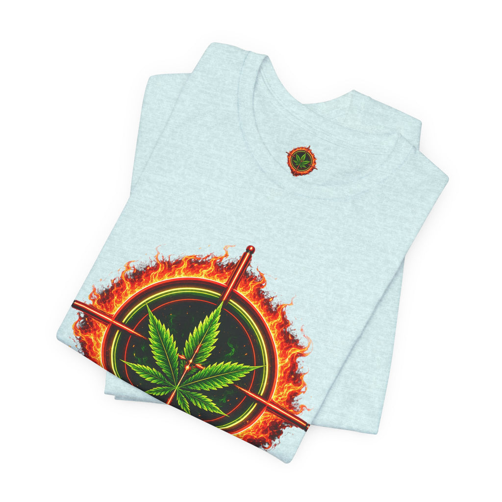 pH "Fire!"  Short Sleeve Tee - Sleeve Logo