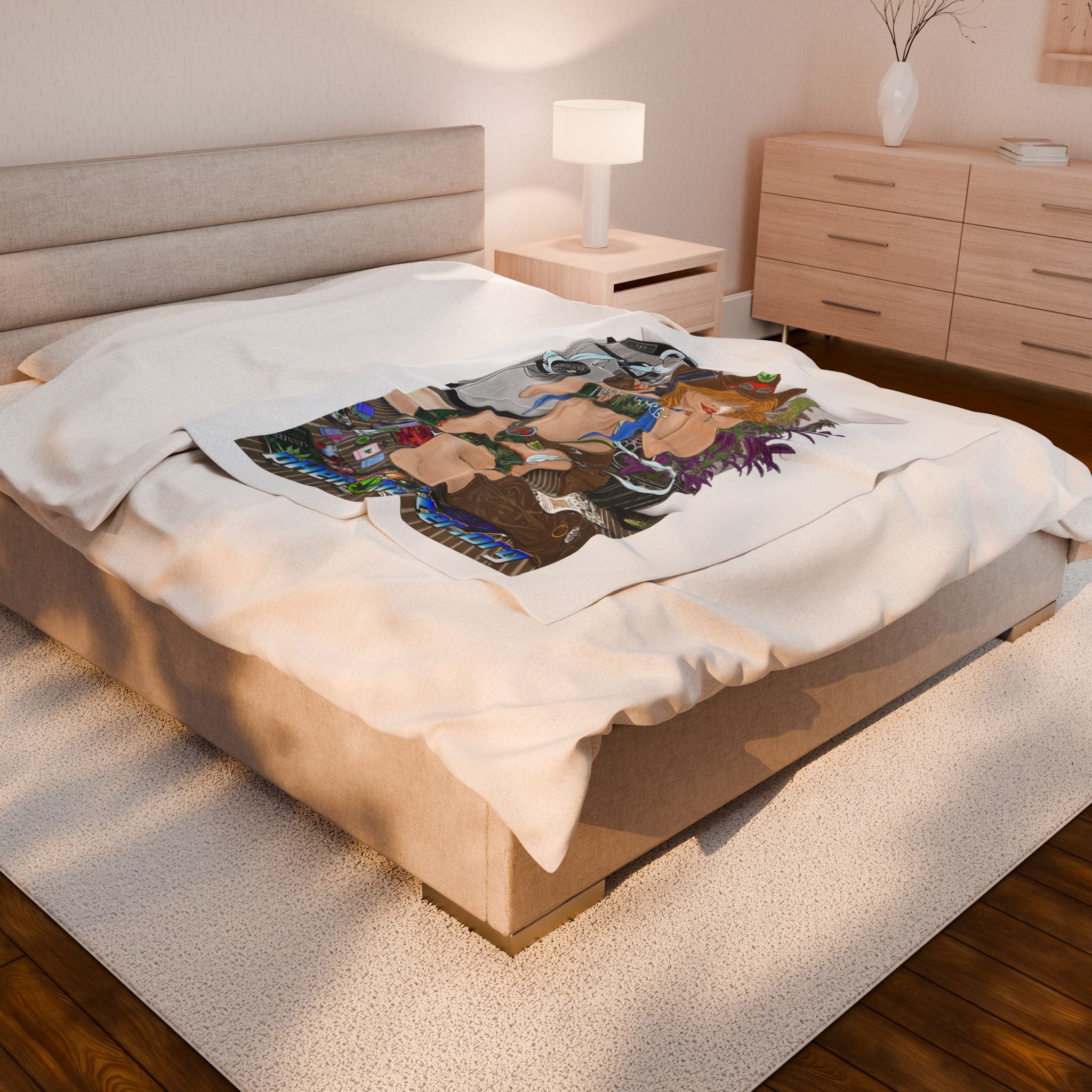 pH 2022 Art Contest Winner Plush Blanket