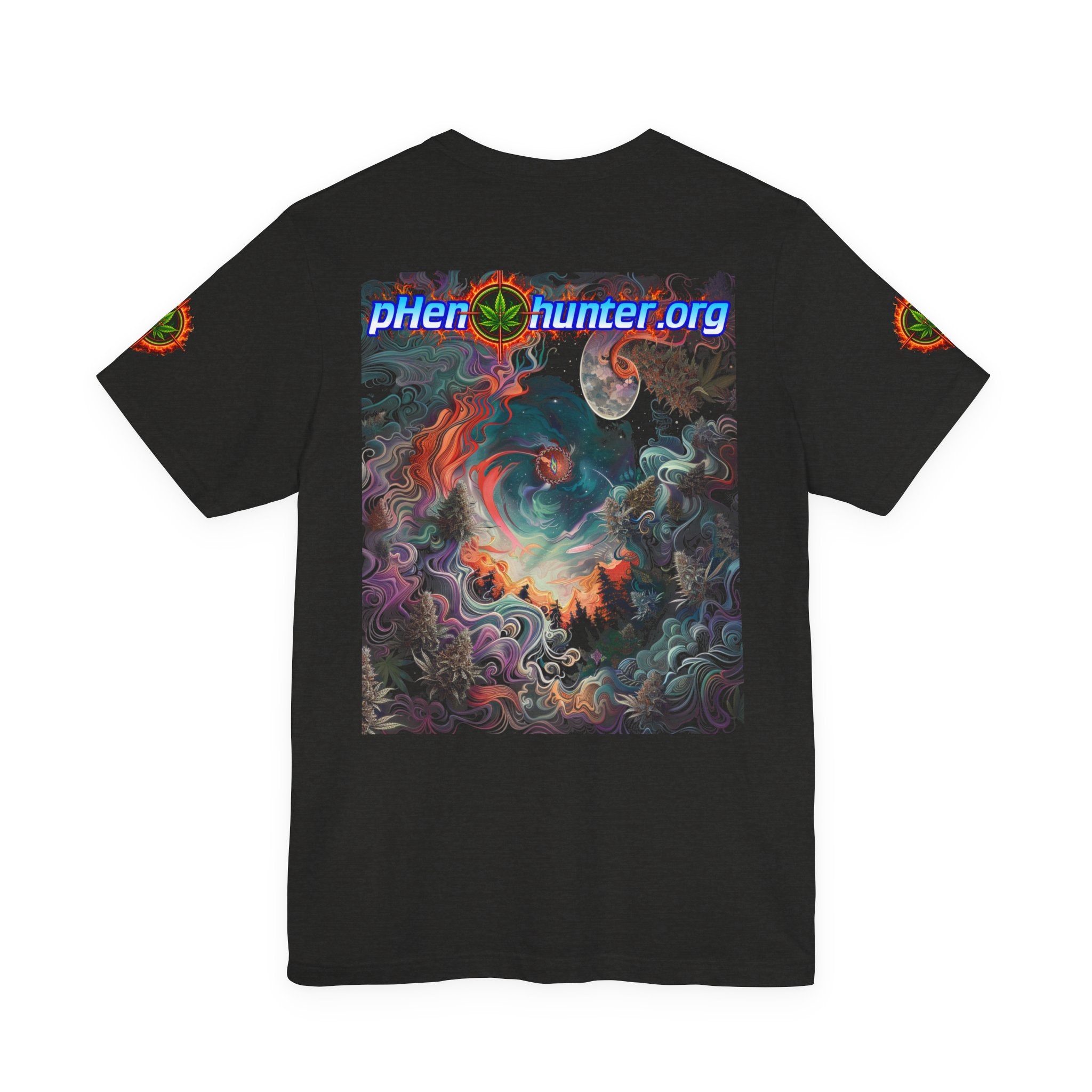 pH "Fire!"  Short Sleeve Tee - Sleeve Logo