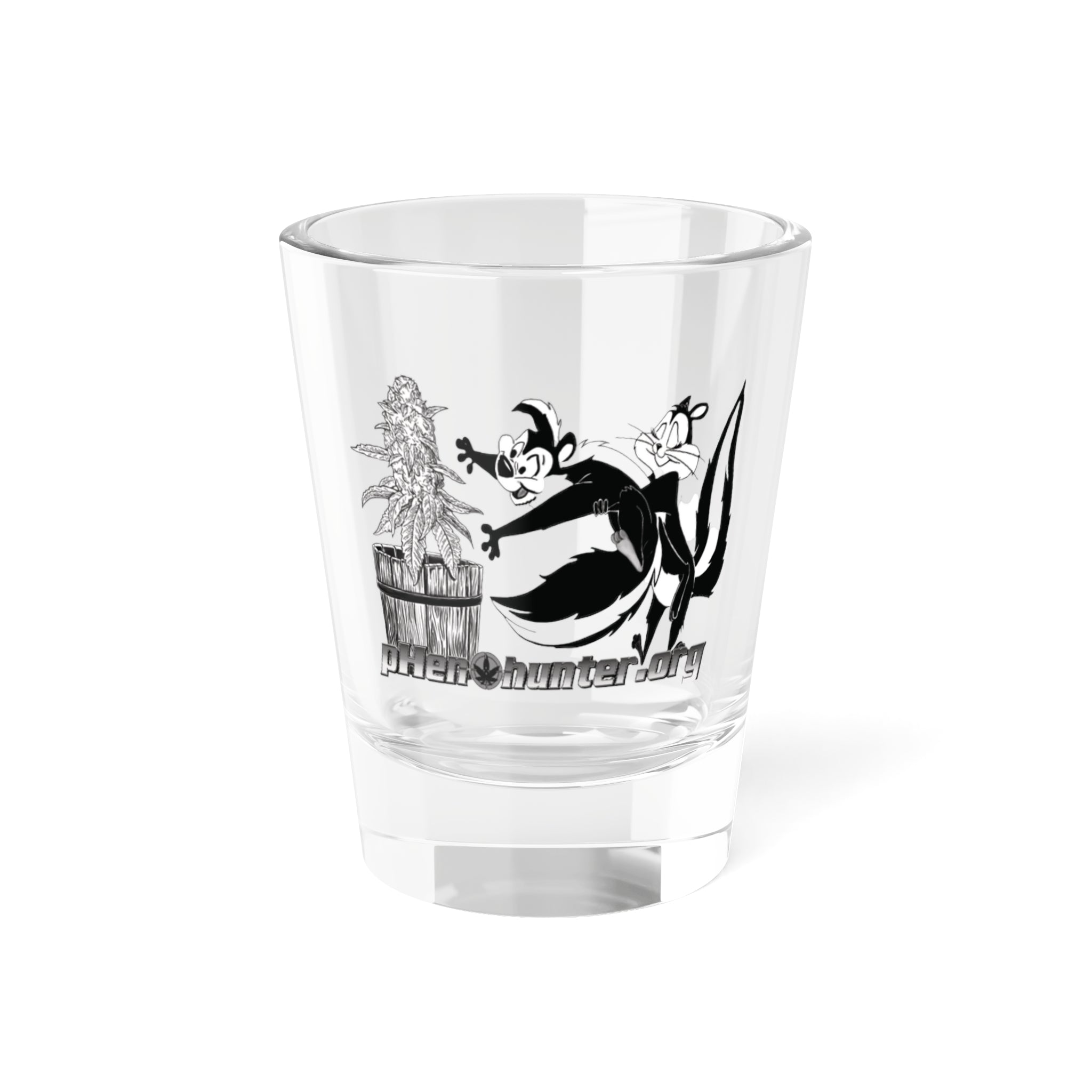 pH Skunk Shot Glass, 1.5oz