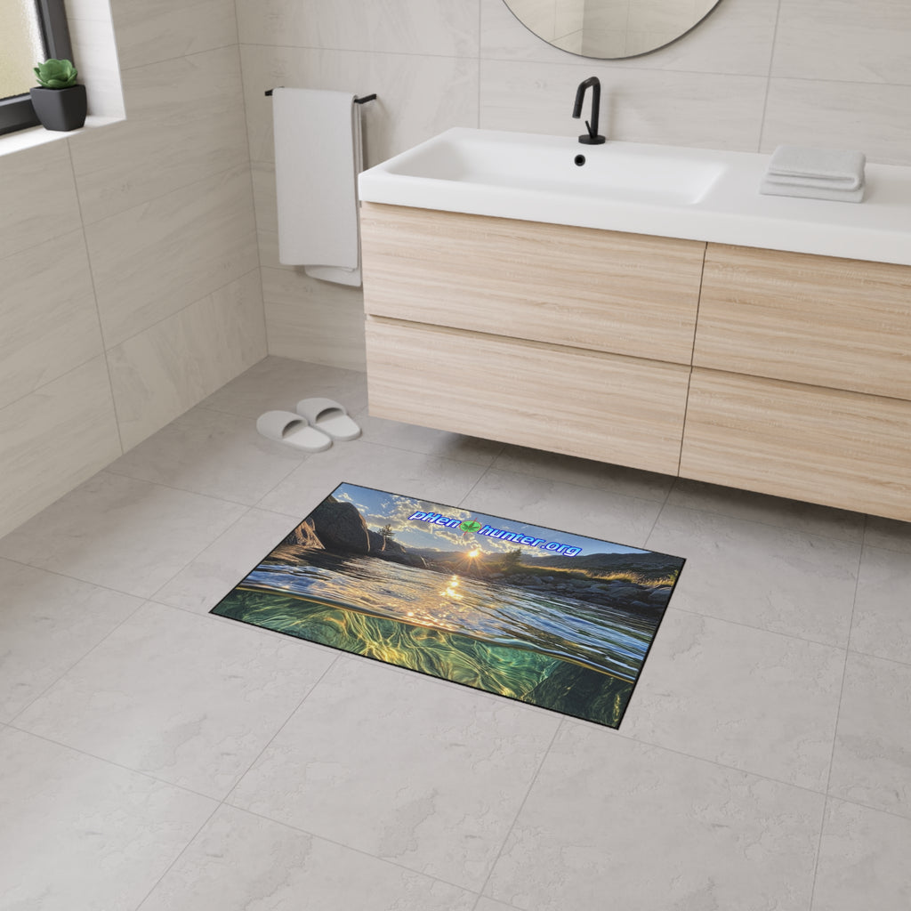 ph Scenic River Sunset - Duty Floor Mat
